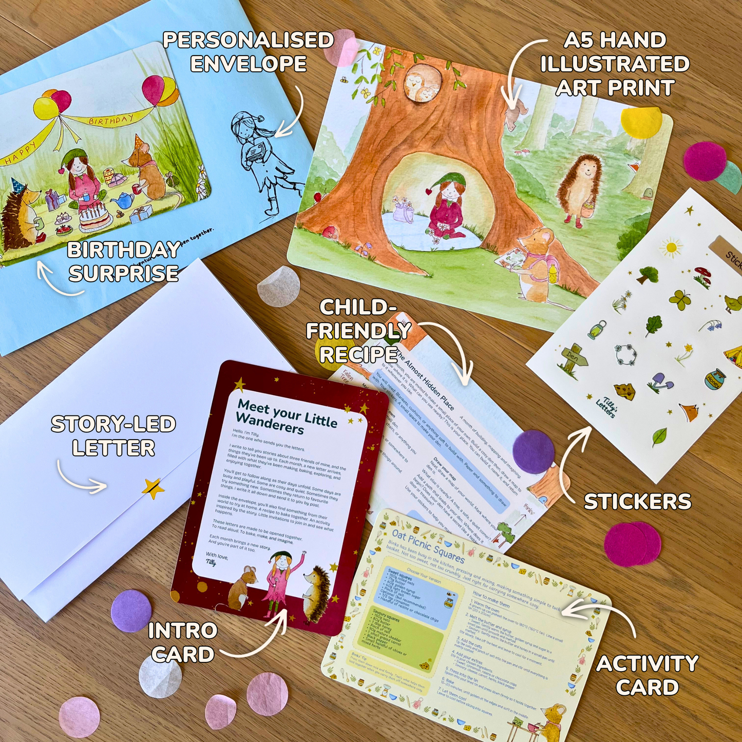 6 Month Letter Gift for Children
