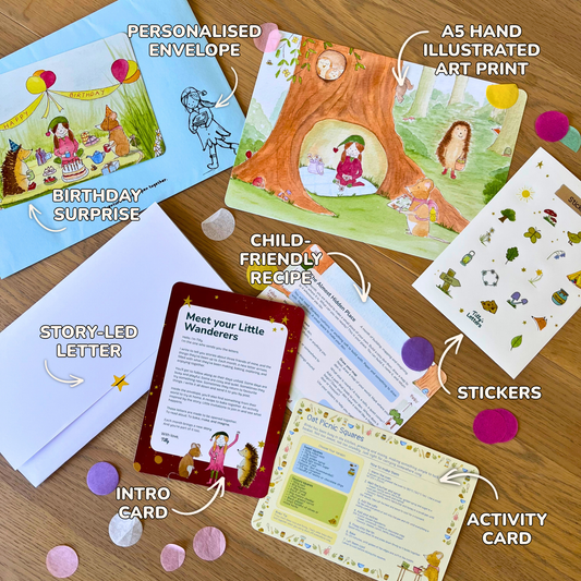 12 Month Letter Gift for Children