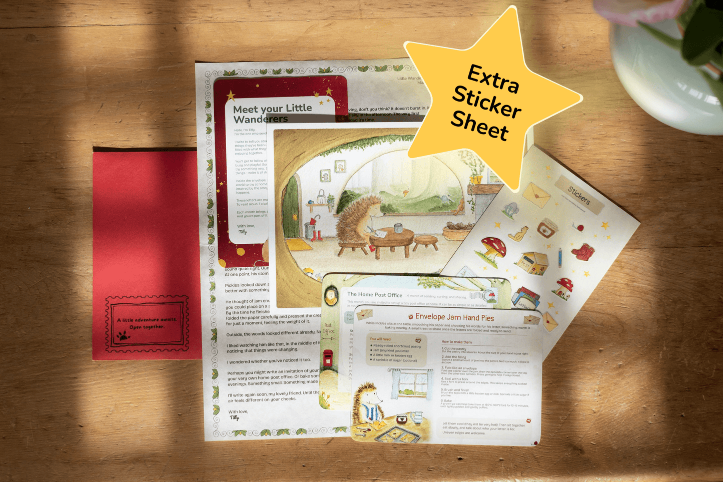 Little Wanderers Extra Stickers - Tilly's Letters
