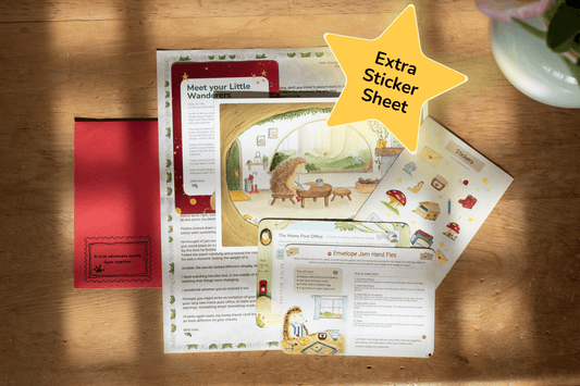 Little Wanderers Extra Stickers - Tilly's Letters